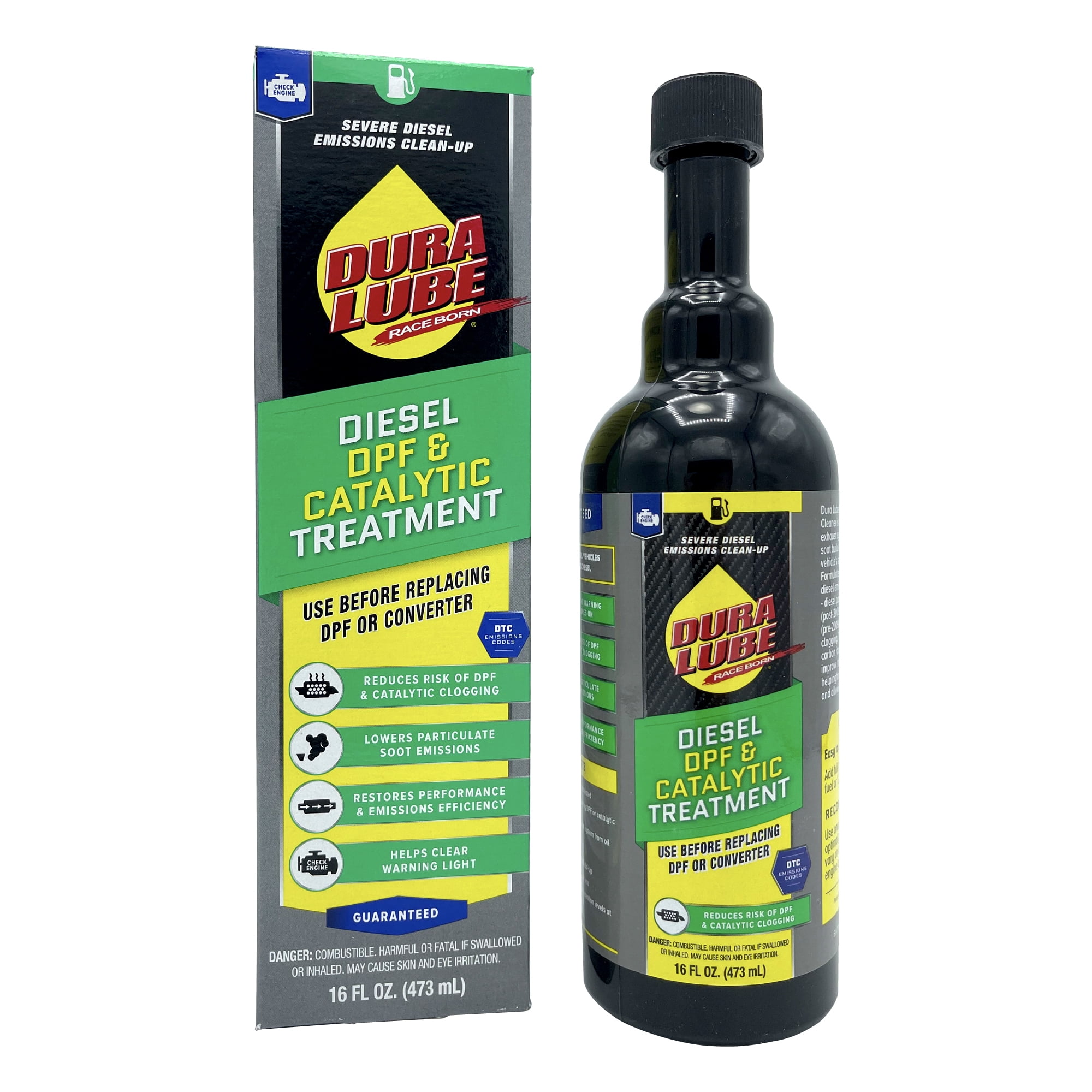 Dura Lube HL-402509-06 Diesel DPF and Catalytic Treatment Automobile Additives, 16 oz