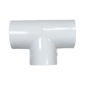 10-Pack Dura Plastics Combination Tee Slip Slip Female Thread (FPT) Schedule 40 PVC Fitting for Irrigation & Plumbing (1/2", 1", 1"3/4" Variations) - 402-005 (1" x 3/4" Tee (SxSxT))