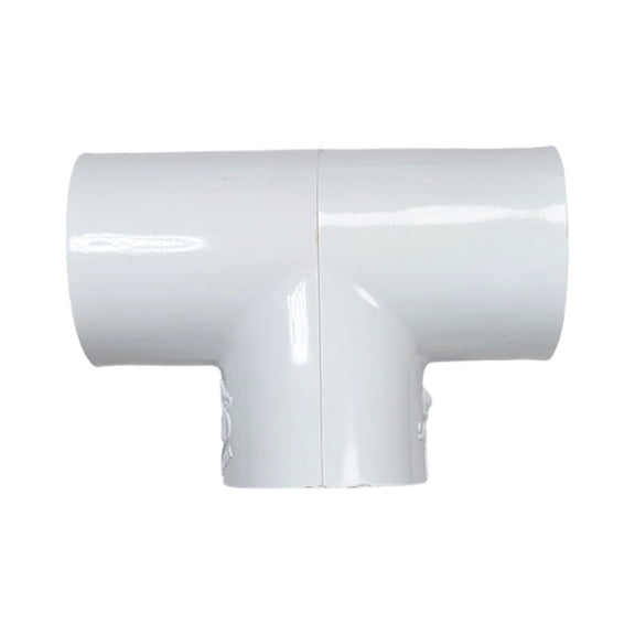 10-Pack Dura Plastics Combination Tee Slip Slip Female Thread (FPT) Schedule 40 PVC Fitting for Irrigation & Plumbing (1/2", 1", 1"3/4" Variations) - 402-005 (1" x 3/4" Tee (SxSxT))