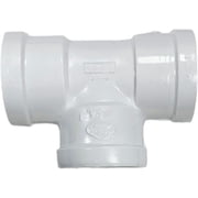 10 Pack Dura Plastics PVC Threaded Tee TxTxT Schedule 40 PVC Fitting with Female Threaded Ends Irrigation - 405-007 1/2 10 Pack P12TT-10