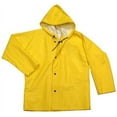 thumbnail image 1 of Dura-Quilt Hooded Rain Jacket, X-Large, Yellow, 1 of 1