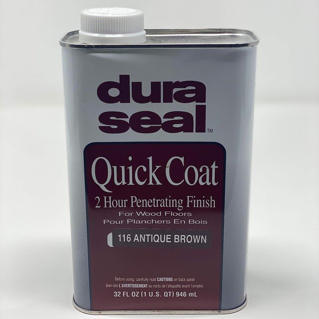 Dura Seal Quick Coat Finish Antique Brown Quart
