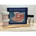 Dura SoftProLiner DIY Denture Reline Kit Long Lasting, Reduces Gum Shrinkage