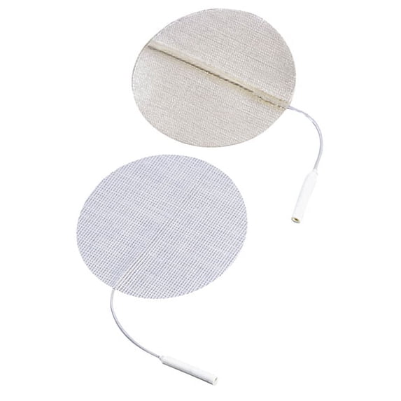 Dura-Stick Premium electrodes, 2.0" Round, stainless steel mesh, 40/pack