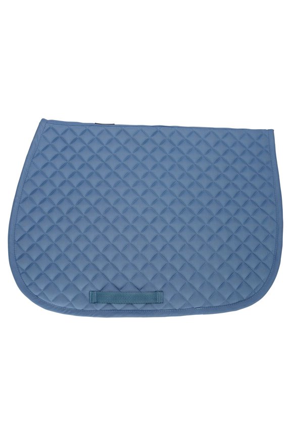 All-Purpose Saddle Pad for Horses | Schooling Saddle Pad Square Cut | Horse Saddle Pads | Polyester Fabric Blend | 23" Spine and 18" Drop Length