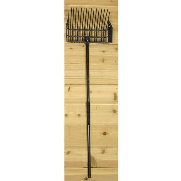 Dura-Tech Big Basket Manure Fork | 6" Sides & 48" Handle with Neoprene Grip