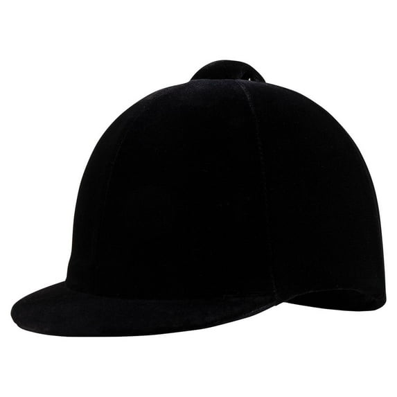 Dura-Tech Black Velvet Horse Riding Hunt Cap | Equestrian Style | Size 7