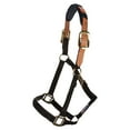 thumbnail image 1 of Dura-Tech Comfort Plus Nylon Breakaway Halter for Horses| Color Black | Size Yearling/Pony, 1 of 5