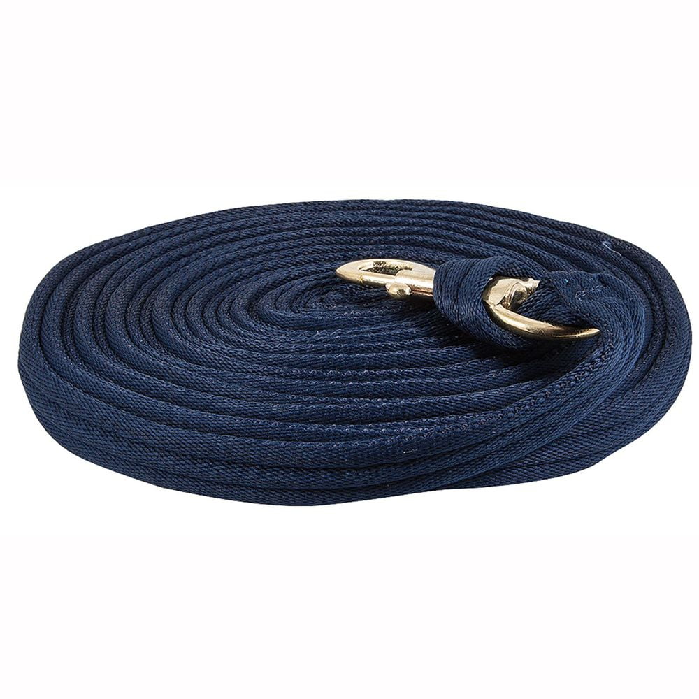 DuraTech Cushion Horse Lunge Line with Snap 30 Foot Length Color