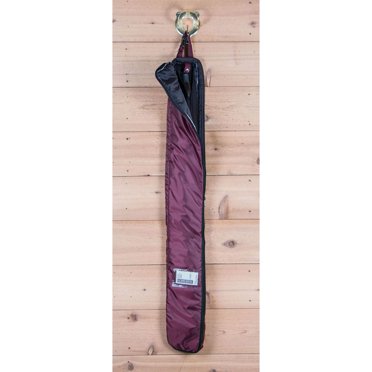 Deluxe Fake Horse Tail Bag - Tangle-Free Lycra Protection With Full Zipper & ID Pocket