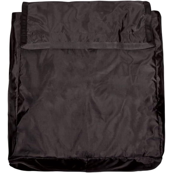 Dura-Tech Medium Nylon Stall Bag | Color Black | Ideal for Uncluttered Stalls, Holds Thick Blankets, Durable 420 Nylon, Adjustable Hanging Straps, ID Tag Slot |