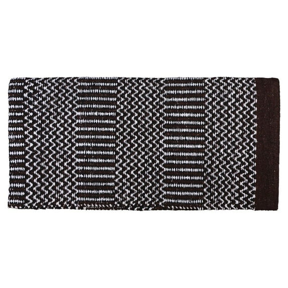 Dura-Tech Navajo Double Woven Western Saddle Blanket 32" x 64" | Color Brown