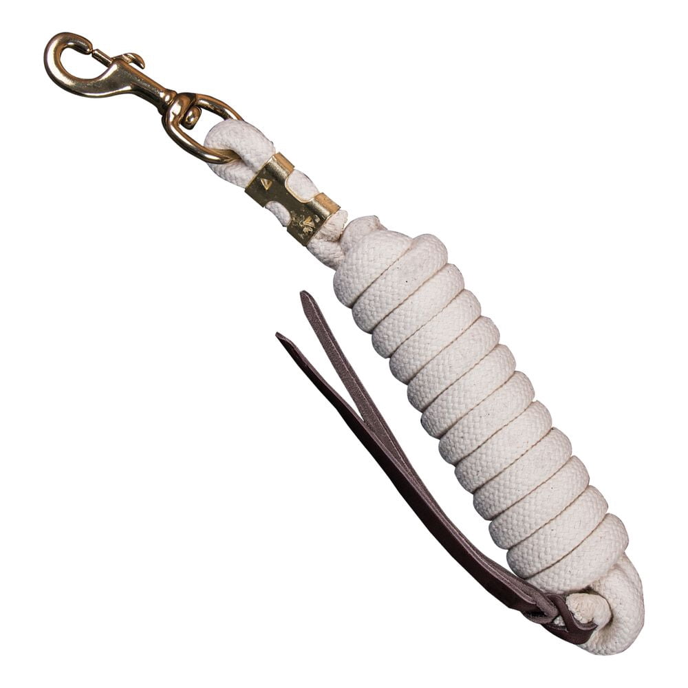 Long Lead Rope Dura-Tech Pima Cotton Lead Rope | 10' Long for Ease of Use | Color ...