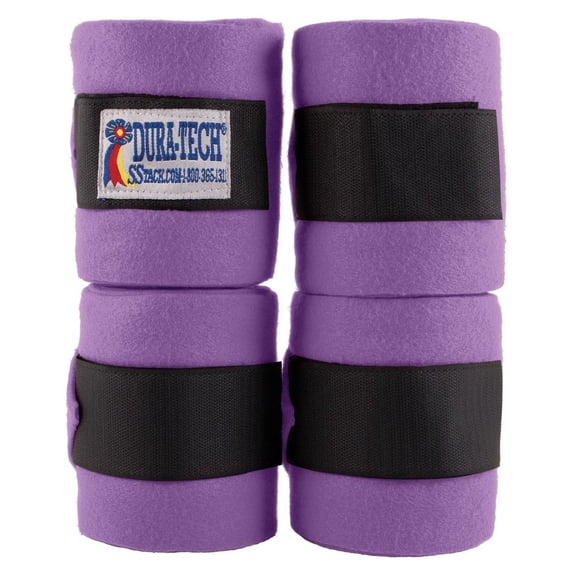 Dura-Tech Polo Leg Wraps for Horses | Standing Wraps Horses | Color Purple