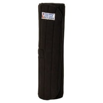 Dura-Tech Secure Fasten Tekno-Dri No Bow Leg Wraps for Horses | Black | Size 12"