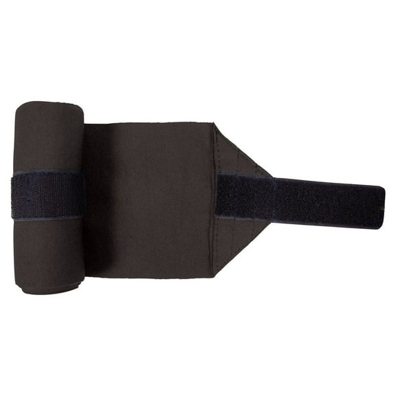 Dura-Tech Small Standing Bandage Horse Wraps | For Small Breeds | Color Black
