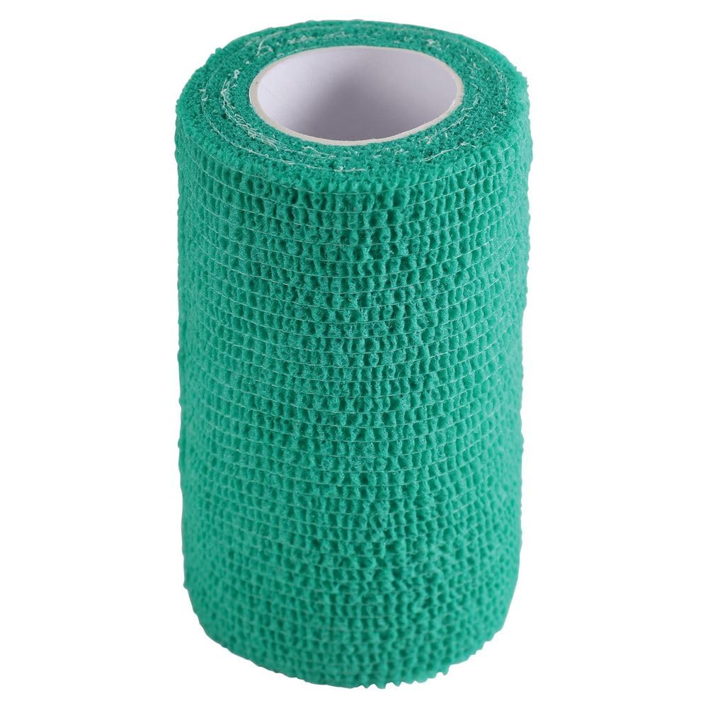 Dura-Tech Vet Flex Bandage First Aid Wrap | Pack of 18 Rolls | Color Green
