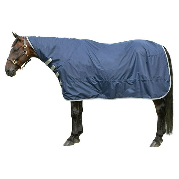 Dura-Tech Waterproof Contour Cover Rain Horse Sheet | Navy | Large (76-80)