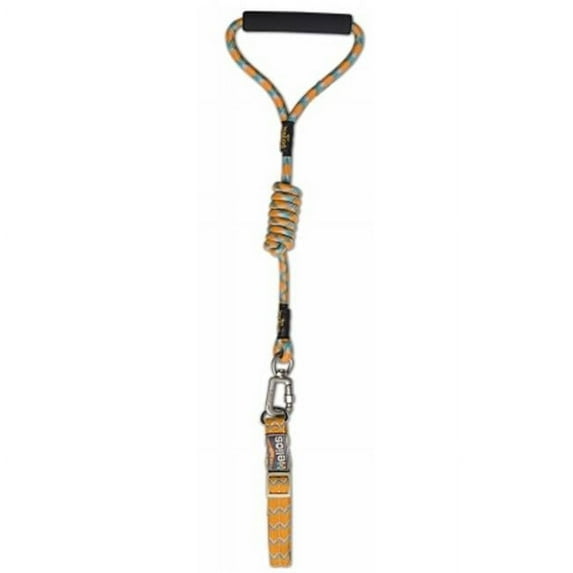 Dura-Tough Easy Tension 3M Reflective Pet Leash & Collar Small - Orange