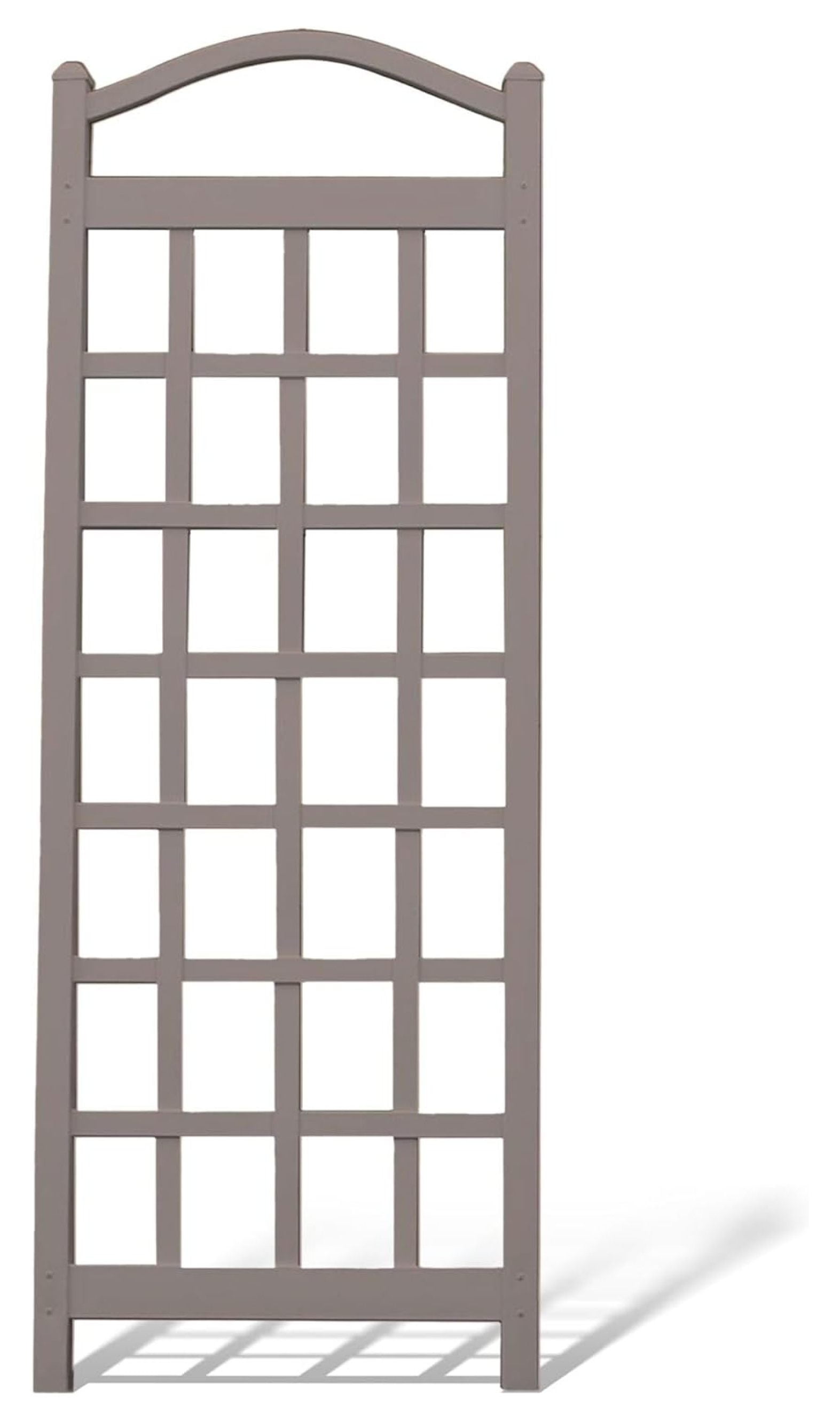 Dura-Trel Cambridge 28 by 75 Inch Indoor Outdoor Garden Trellis Plant Support for Vines and Climbing Plants, Flowers, and Vegetables, Mocha