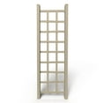 thumbnail image 1 of Dura-Trel Elmwood 22 by 75 Inch Outdoor Garden Patio Trellis, Mocha, 1 of 11