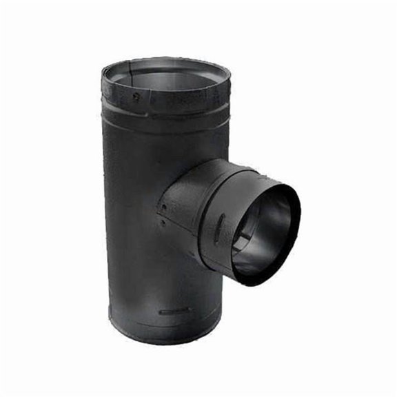 Dura Vent 3PVP-TADX4B1 3 in. Dia. Pellet Vent Pro Black Adapter Branch
