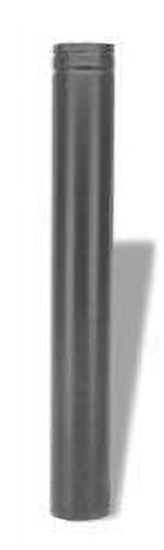 Dura-Vent 4PVP-36B 4'' x 36'' Pellet Chimney Straight Black Length Pipe