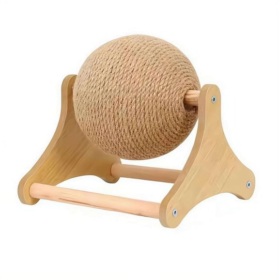Dura-ble Sisal Ferris Wheel Cat Scratching Toy Multifunctional Interactive Entertainment Toy for Kittens