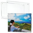 thumbnail image 1 of DuraClear 6x8 Acrylic Photo Frame - Frameless & Thick Design - Perfect for Family Photos, Art, and Postcards, 1 of 7