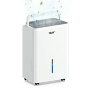 DuraComfort 22 Pints Protable Dehumidifier with Drain Hose for Basement and Room, up to 1000 sq ft, Max Moisture Removal at 89.6℉, 80% RH (DOE Rating 8 Pints/Day)