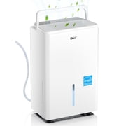 DuraComfort 50 Pint Dehumidifier with Pump for Basement, 4500 Sq Ft Coverage, Energy Star, Auto Drain, High Efficiency Humidity Control