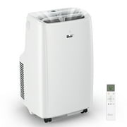 DuraComfort 7250BTU (11000 BTU ASHRAE) Portable Air Conditioners for Baseroom up to 300 Sq.Ft, with Cooler, Dehumidifier and Fan, White