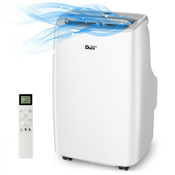 DuraComfort Portable Air Conditioner 8000BTU Dual Motor Portable AC Unit for Room, Dehumidifier, Fan, Cooler, ups to 260 Sq.Ft, 5300BTU SACC