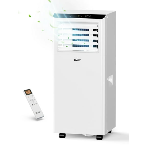 DuraComfort 8000BTU Portable Air Conditioner for Room up to 230 Sq.Ft, 3-in-1 AC Unit 5100BTU (SACC), Cooling, Dehumidifying, Fan