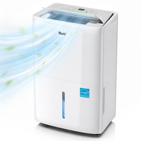 4,500 Sq Ft Dehumidifier for Basement, ENERGY STAR, Smart Humidity Control (3580%), Pump Drain, Auto/Continuous Drain, Portable with Wheels, 1.6 Gallon Tank, Copper Condenser