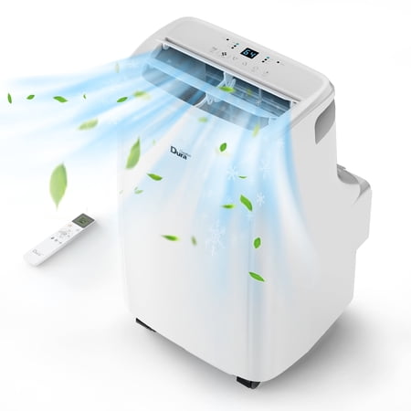 DuraComfort Portable Air Conditioner 10000BTU with Dehumidifier, Fan, Cool, for room ups to 300Sq.Ft, 6300BTU SACC