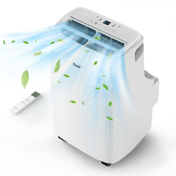 DuraComfort Portable Air Conditioner 10000BTU with Dehumidifier, Fan, Cool, for room ups to 300Sq.Ft, 6300BTU SACC