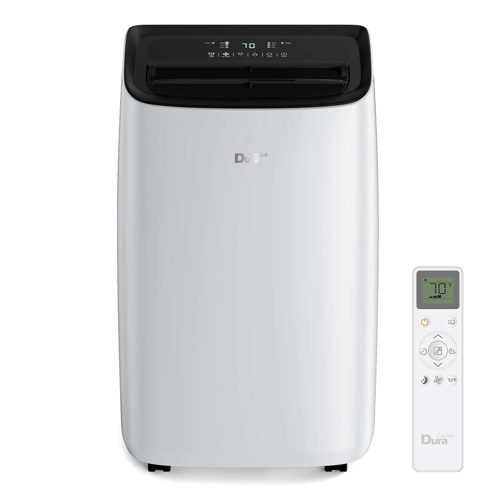 DuraComfort Portable Air Conditioners Unit 14000 BTU(ASHRAE), Dehumidifier,  Cooling, Fan, Remote Control, 500 sq. ft, 10000BTU (SACC) - Walmart.com