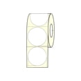 thumbnail image 1 of DuraFast - Biaxially-oriented polypropylene (PP) - matte - permanent adhesive - perforated - white - 3 in round 380 label(s) (1 roll(s) x 380 die cut circle labels - for Epson TM C3500, 1 of 1