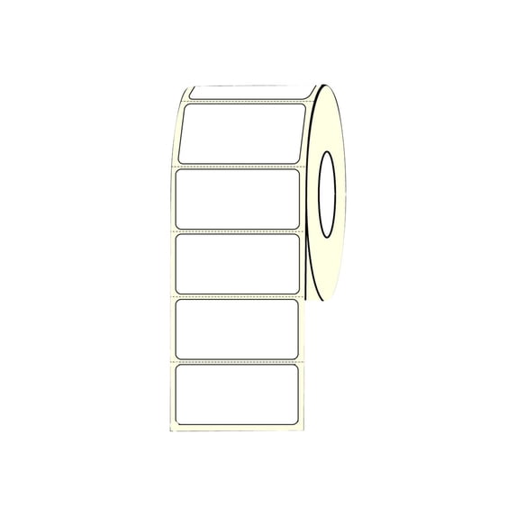DuraFast - Paper - matte - permanent adhesive - perforated - white - 6 in x 4 in 600 label(s) (1 roll(s) x 600 die cut labels - for Afinia L301, L801; Epson ColorWorks C7500, TM-C7500; Primera LX1000, LX2000, LX810, LX900
