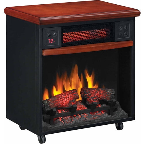 DuraFlame PowerHeat Infrared Quartz LED Portable Fireplace Heater -  20IF300GRA - Walmart.com