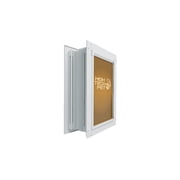High Tech Pet DuraFlex Dog Door with Wall Tunnel, White, Medium