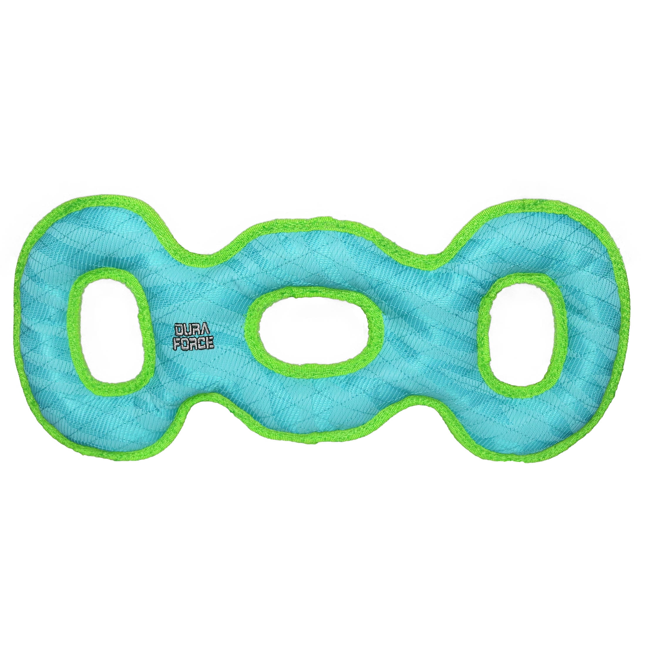 DuraForce 3 Way Tug O War Durable Woven Fiber Squeaky Dog Toy