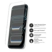 DuraGlass DefenseTech Glass Screen Protector with Blue Light Filtering for iPhone 17 Pro