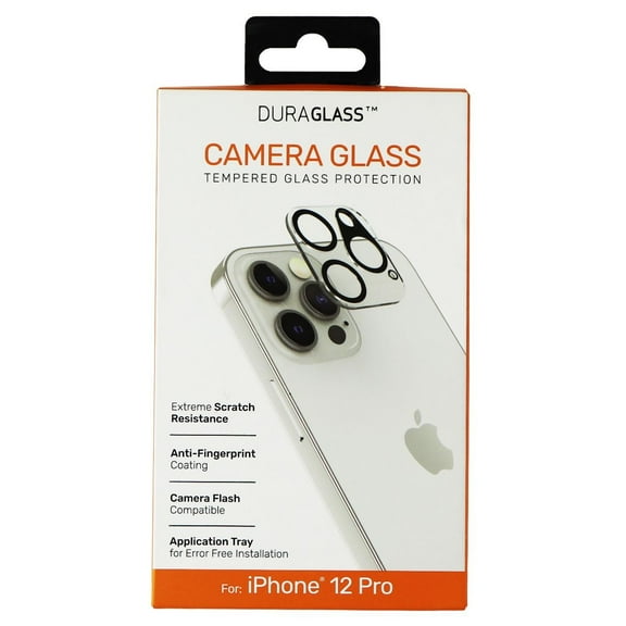 DuraGlass Tempered Glass Camera Protector for Apple iPhone 12 Pro ONLY