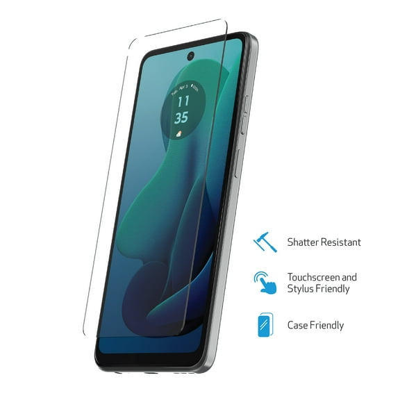 DuraGlass Tempered Glass Screen Protector for Motorola moto g 5G (2024, 2023)
