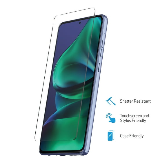 DuraGlass Tempered Glass Screen Protector with Quick Installation Tray for Motorola moto g STYLUS (2025)