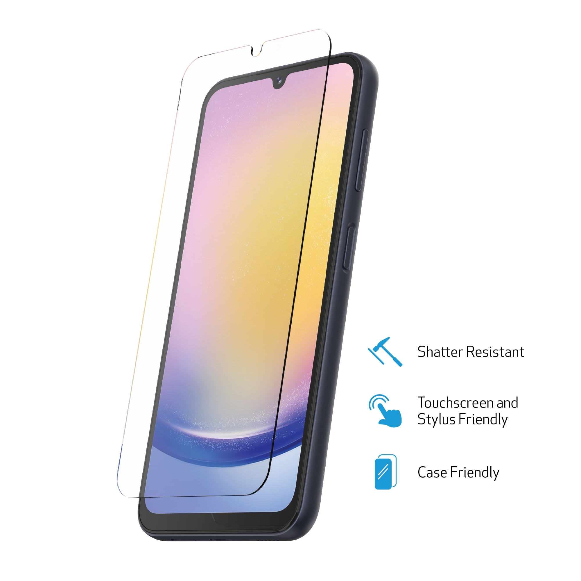 DuraGlass Tempered Glass Screen Protector for Samsung Galaxy A25 5G