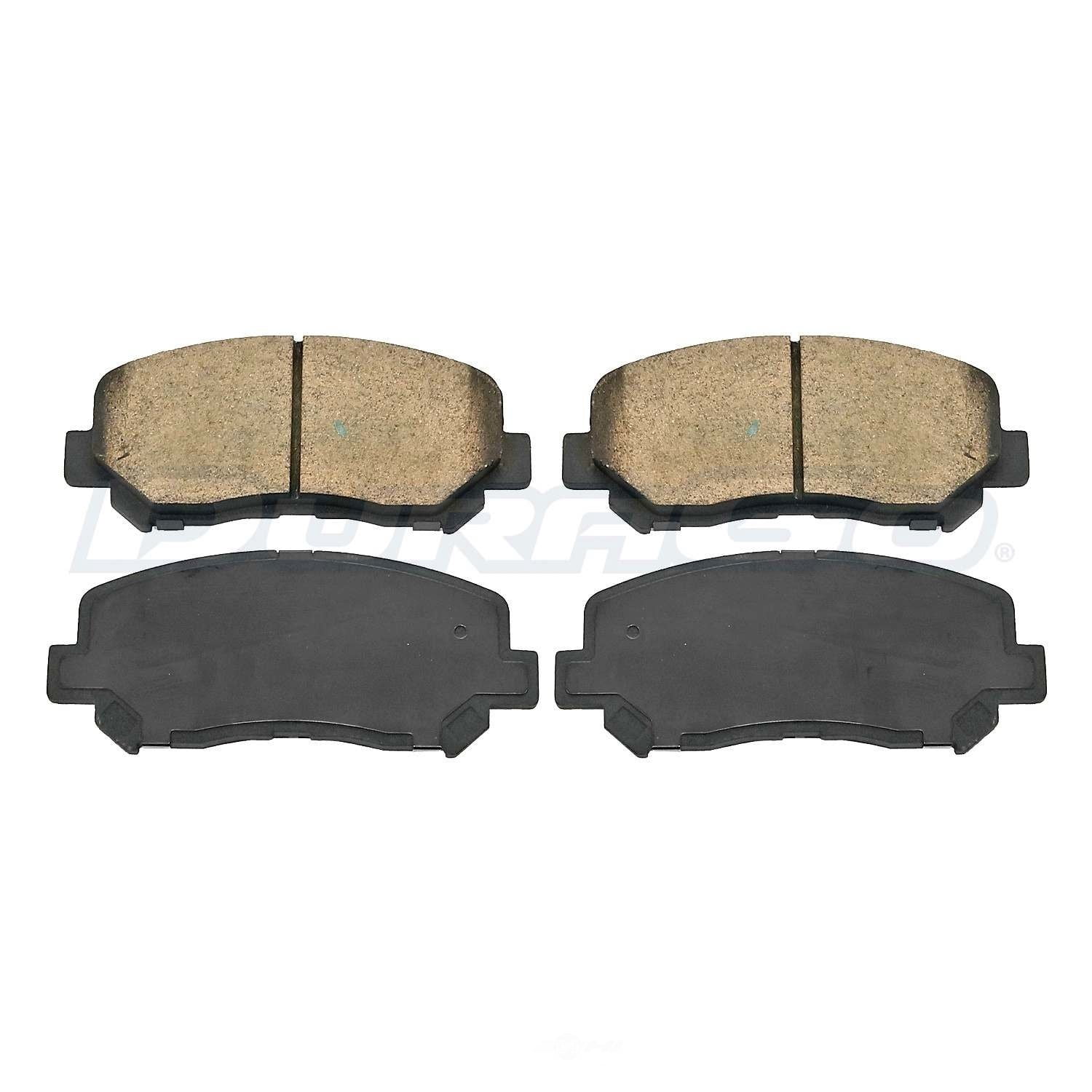 DuraGo BP1623C Integrally molded; non-asbestos friction material; dynamometer tested