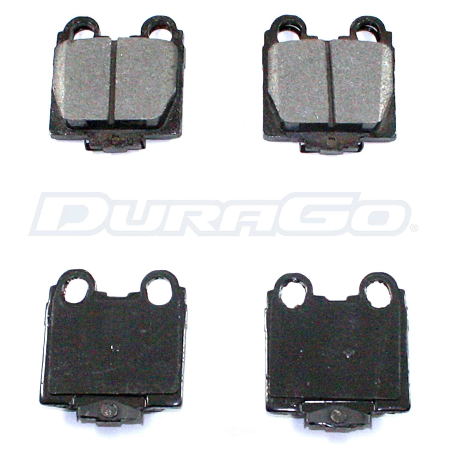 DuraGo BP771C Integrally molded; non-asbestos friction material; dynamometer tested
